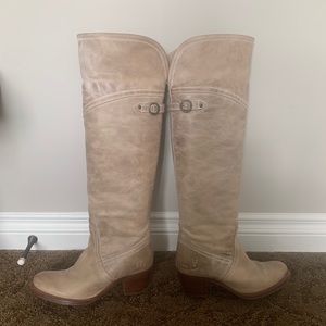 Frye over the knee boots